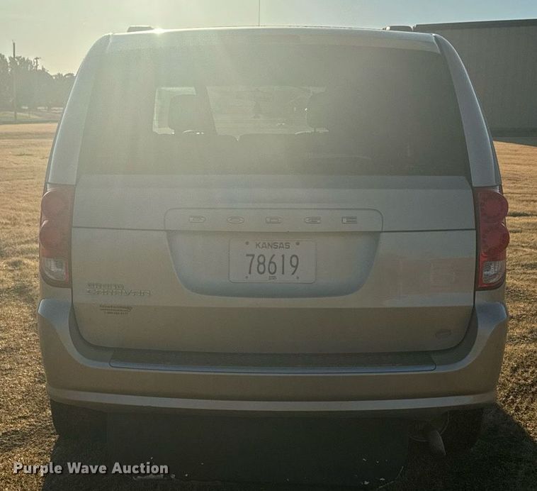 image for item DX3716 2012 Dodge Grand Caravan handicap accessible van