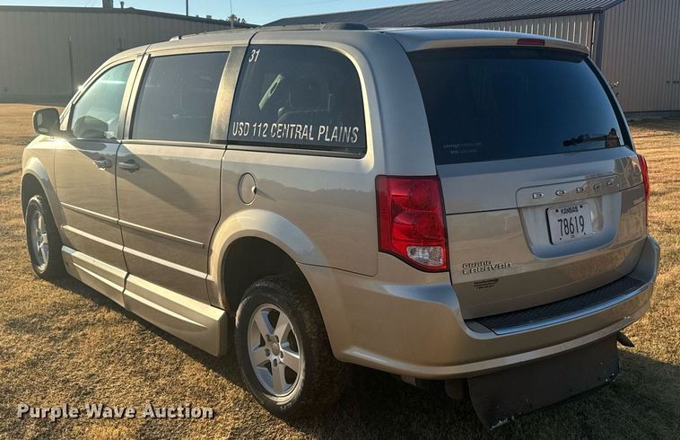 image for item DX3716 2012 Dodge Grand Caravan handicap accessible van