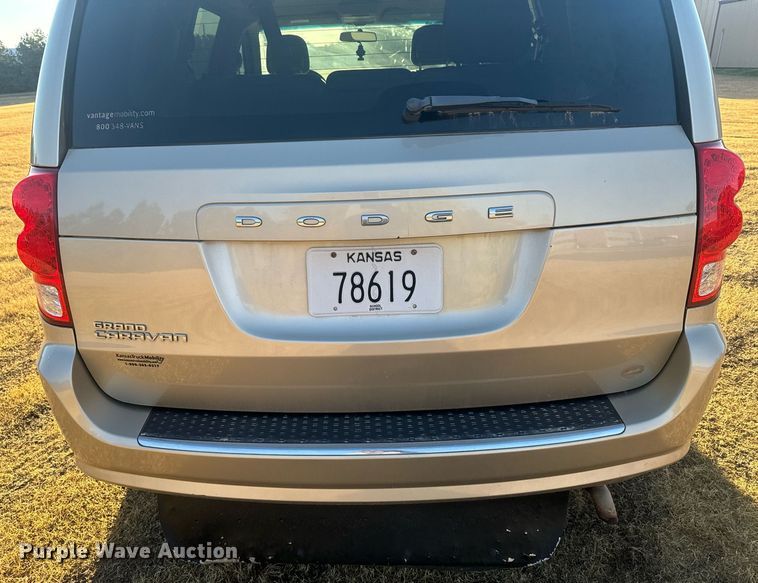 image for item DX3716 2012 Dodge Grand Caravan handicap accessible van