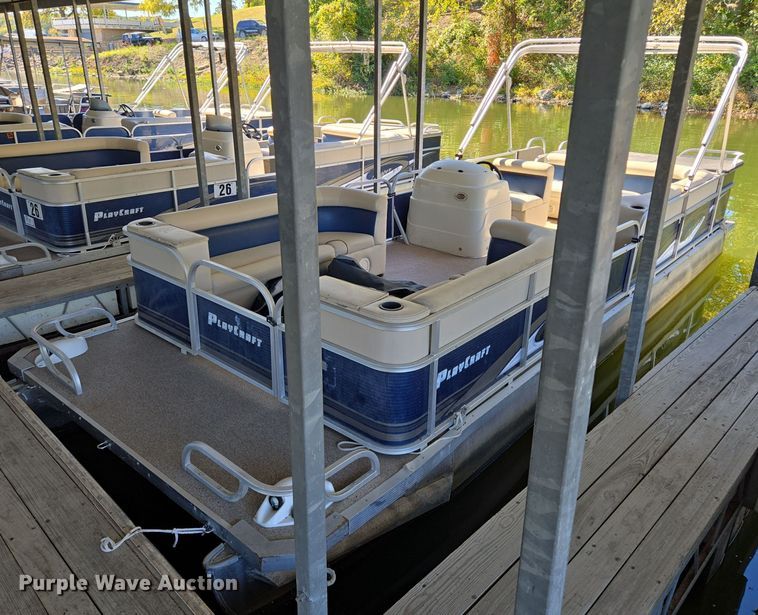 image for item EE8612 2014 Playcraft Clipper 2400  pontoon boat