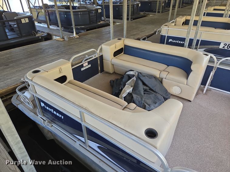 image for item EE8612 2014 Playcraft Clipper 2400  pontoon boat