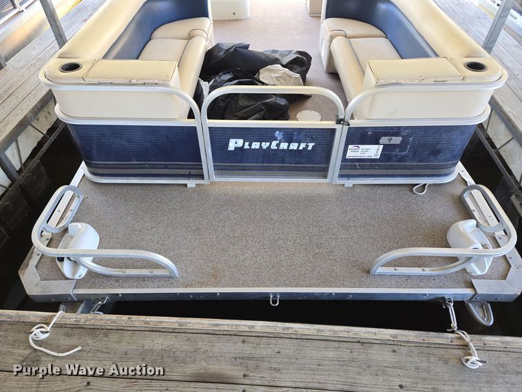 image for item EE8612 2014 Playcraft Clipper 2400  pontoon boat