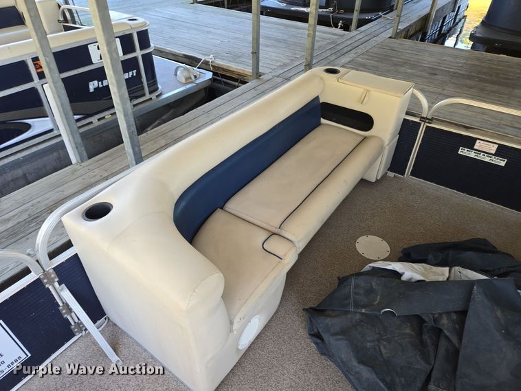 image for item EE8612 2014 Playcraft Clipper 2400  pontoon boat