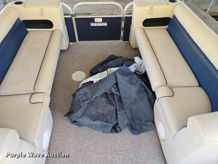 image for item EE8612 2014 Playcraft Clipper 2400  pontoon boat