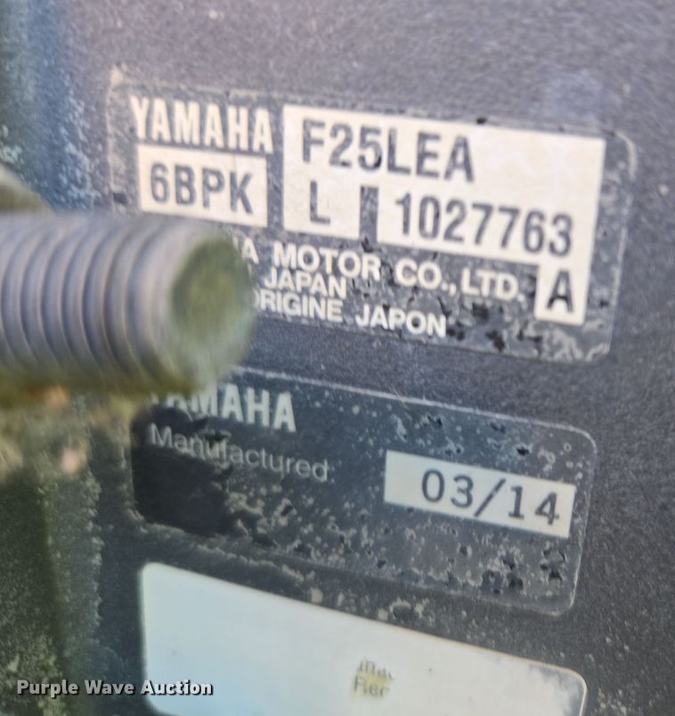 image for item EE8612 2014 Playcraft Clipper 2400  pontoon boat