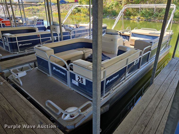 image for item EE8613 2014 Playcraft  Clipper  pontoon boat