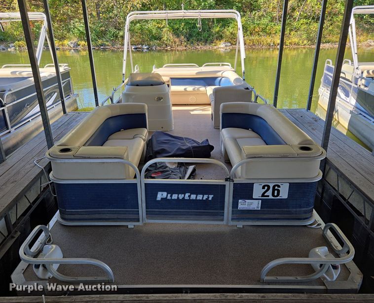 image for item EE8613 2014 Playcraft  Clipper  pontoon boat