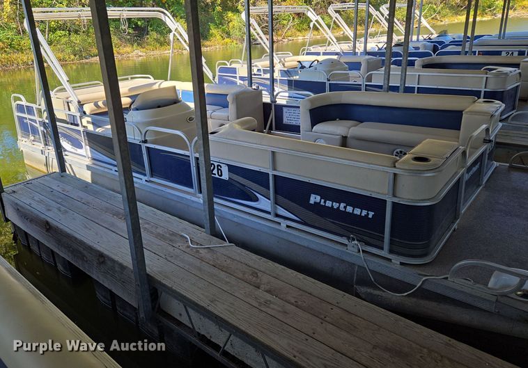 image for item EE8613 2014 Playcraft  Clipper  pontoon boat