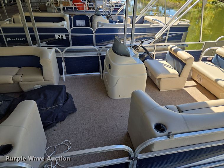 image for item EE8613 2014 Playcraft  Clipper  pontoon boat