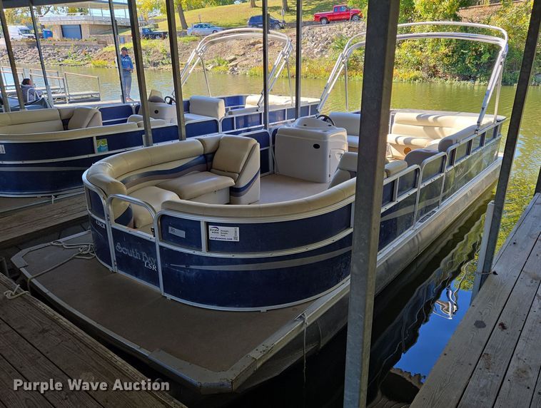 image for item EE8615 2011 South Bay  424CR LSR pontoon boat