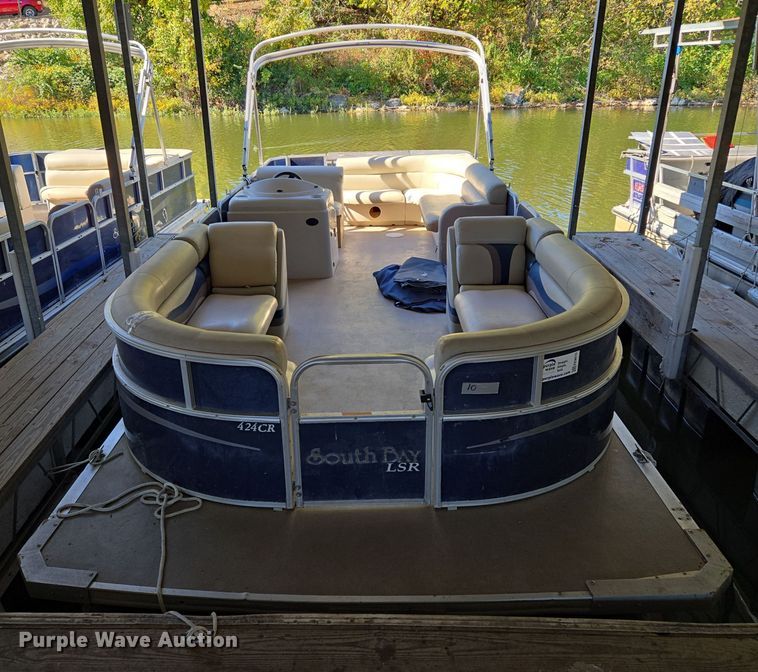 image for item EE8615 2011 South Bay  424CR LSR pontoon boat