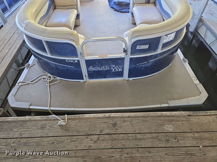image for item EE8615 2011 South Bay  424CR LSR pontoon boat