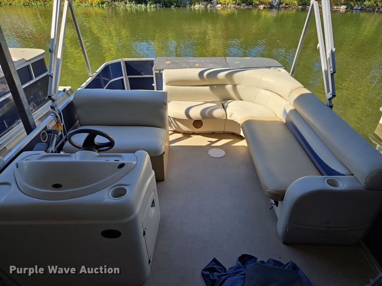 image for item EE8615 2011 South Bay  424CR LSR pontoon boat