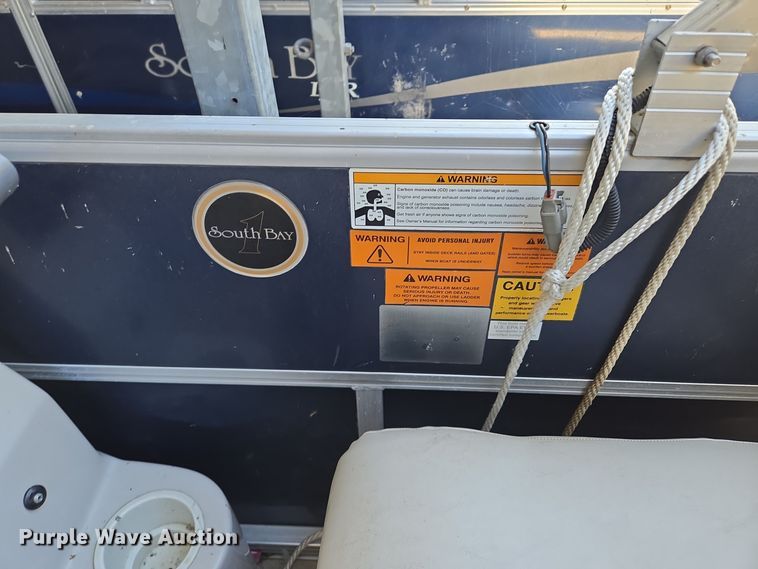 image for item EE8615 2011 South Bay  424CR LSR pontoon boat