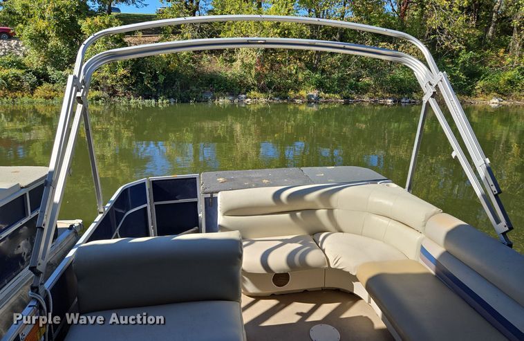 image for item EE8615 2011 South Bay  424CR LSR pontoon boat