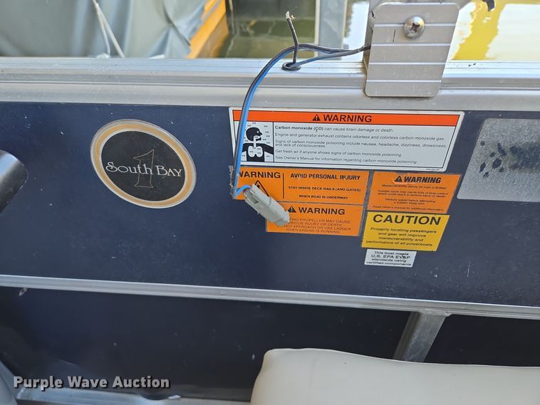 image for item EE8616 2011 South Bay  Clipper pontoon boat