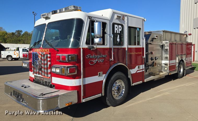 image for item EE8629 2008 Sutphen Custom Pumper  pumper fire truck