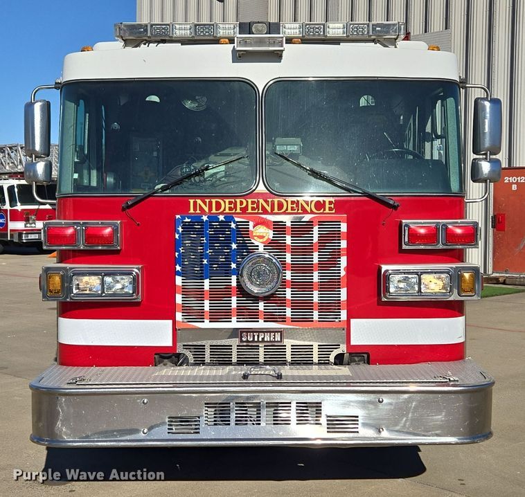 image for item EE8629 2008 Sutphen Custom Pumper  pumper fire truck