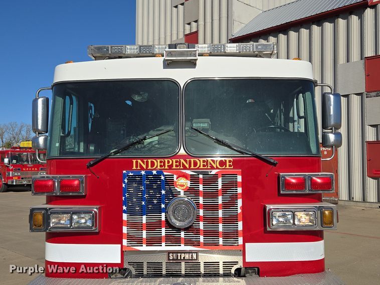 image for item EE8629 2008 Sutphen Custom Pumper  pumper fire truck