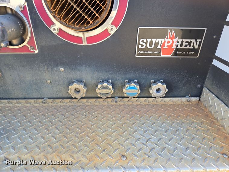 image for item EE8630 2009 Sutphen Mini Tower 75' 4 section  Quint fire truck