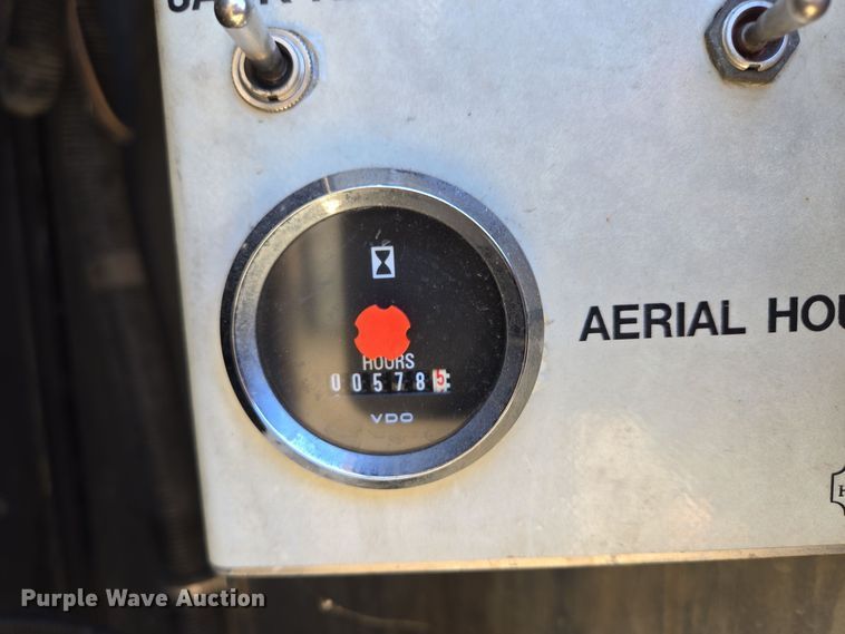 image for item EE8630 2009 Sutphen Mini Tower 75' 4 section  Quint fire truck