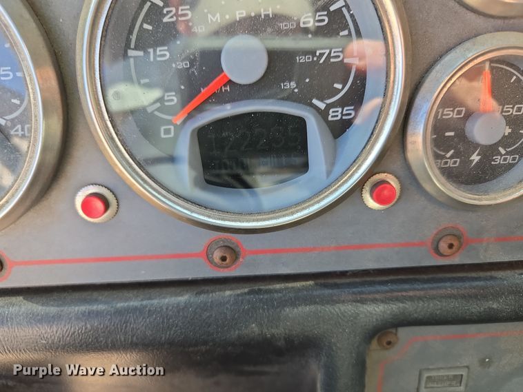 image for item EE8630 2009 Sutphen Mini Tower 75' 4 section  Quint fire truck