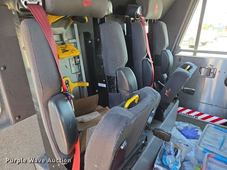 image for item EE8630 2009 Sutphen Mini Tower 75' 4 section  Quint fire truck