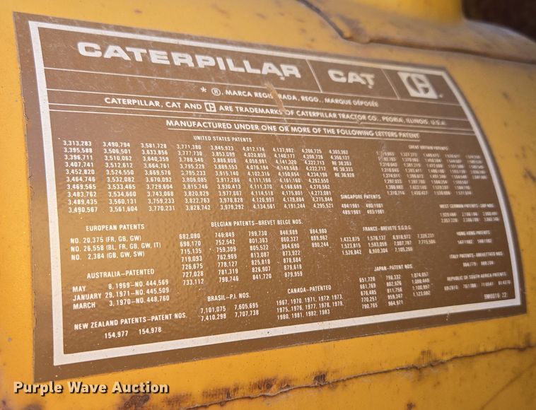 image for item EE8657 1985 Caterpillar  936 wheel loader