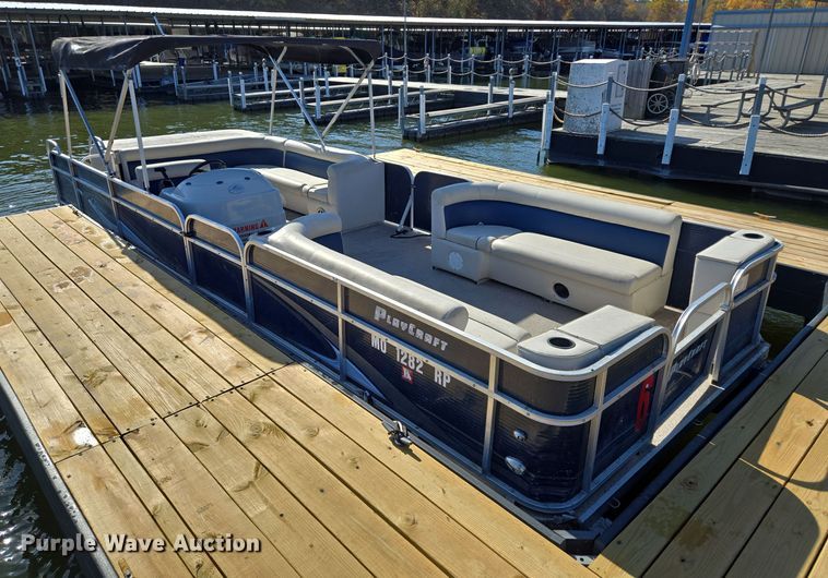 image for item EE8682 2018 Playcraft  Clipper 2400 pontoon boat