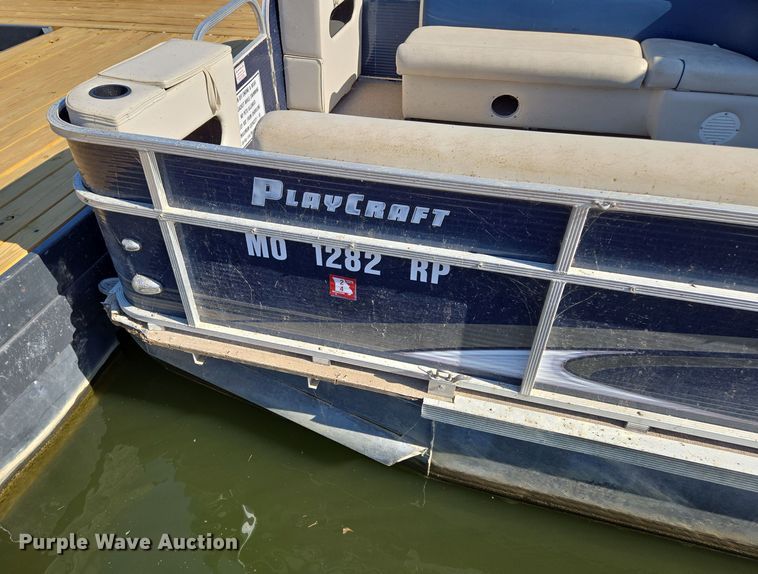 image for item EE8682 2018 Playcraft  Clipper 2400 pontoon boat