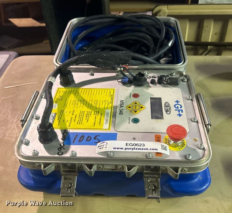 image for item EG0623 Georg Fischer MSA 340 electrofusion unit