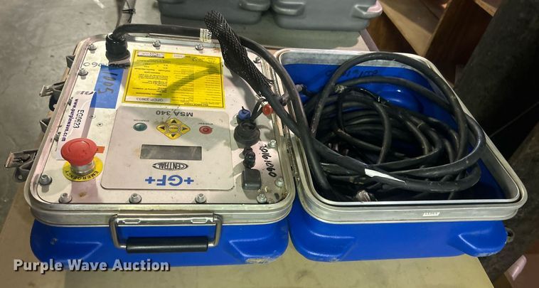 image for item EG0623 Georg Fischer MSA 340 electrofusion unit