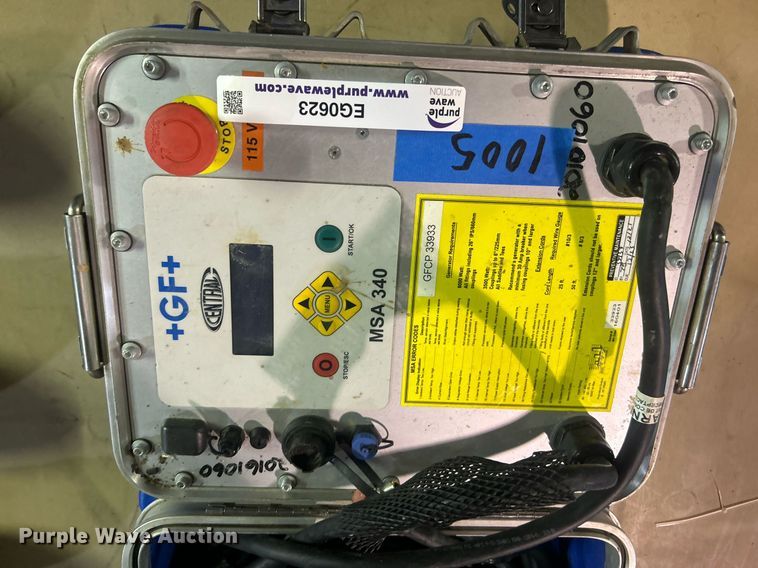 image for item EG0623 Georg Fischer MSA 340 electrofusion unit