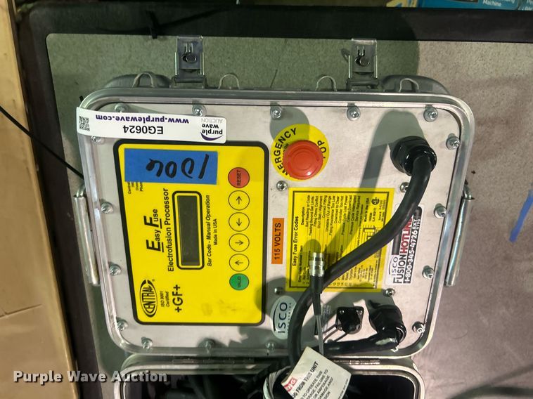 image for item EG0624 Georg Fischer Easy Fuse electrofusion unit