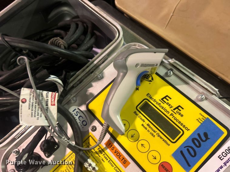 image for item EG0624 Georg Fischer Easy Fuse electrofusion unit