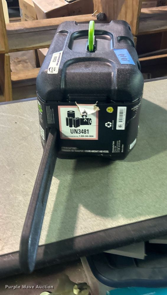 image for item EG0626 Greenworks chainsaw