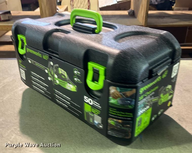 image for item EG0626 Greenworks chainsaw