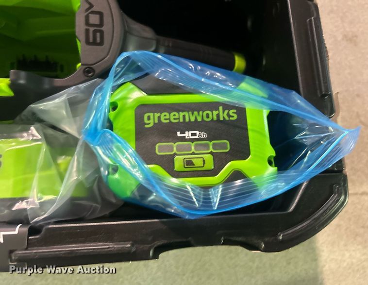 image for item EG0626 Greenworks chainsaw