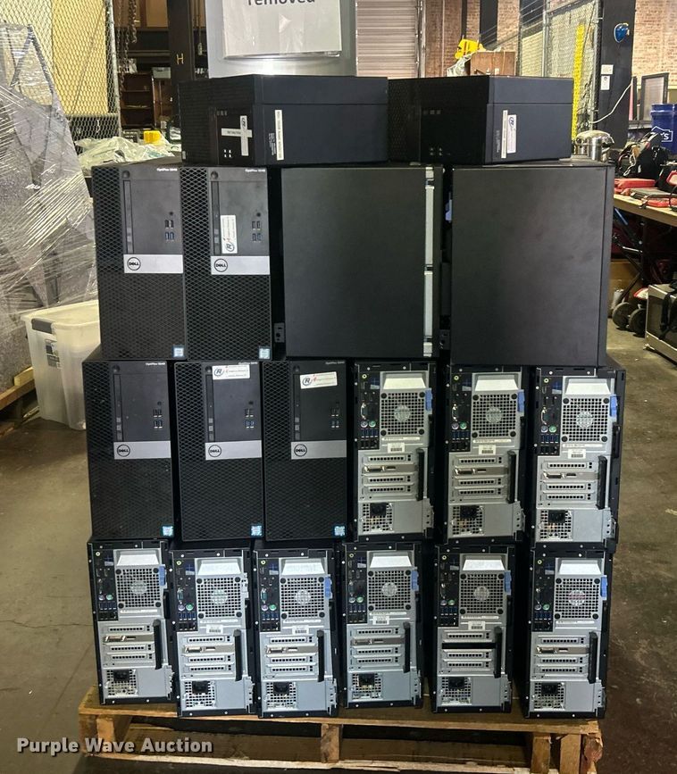 image for item EG0634 Approximately 66 Dell OptiPlex 5040 desktops