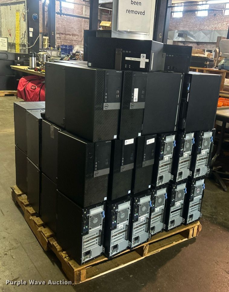 image for item EG0634 Approximately 66 Dell OptiPlex 5040 desktops
