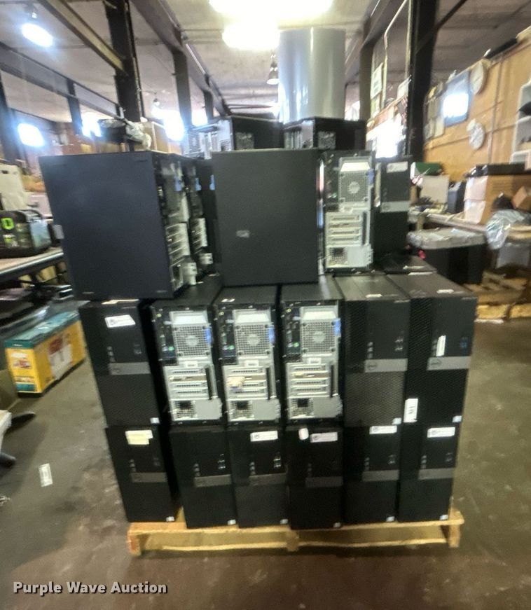 image for item EG0634 Approximately 66 Dell OptiPlex 5040 desktops