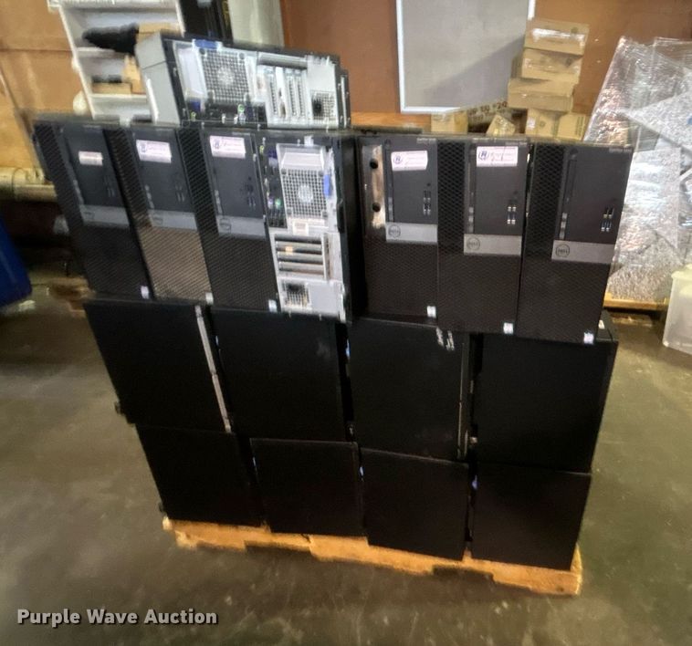 image for item EG0634 Approximately 66 Dell OptiPlex 5040 desktops