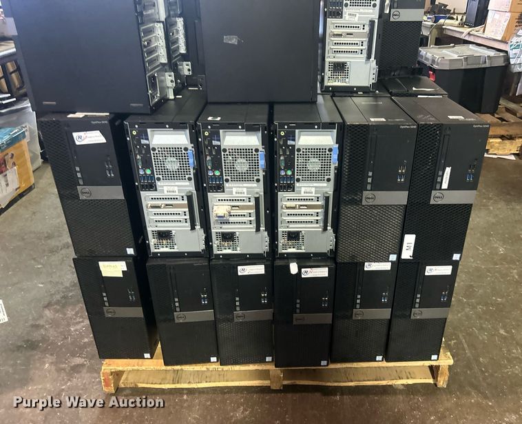 image for item EG0634 Approximately 66 Dell OptiPlex 5040 desktops