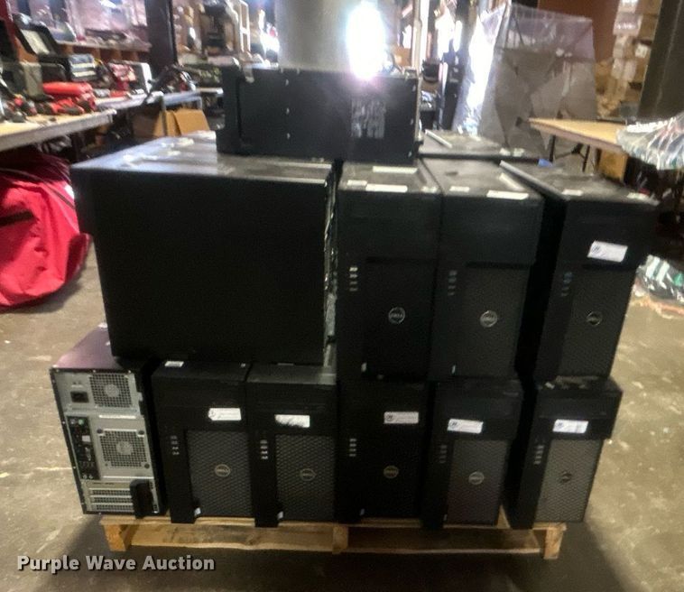 image for item EG0635 Approximately 27 Dell Precision Tower 3620 desktops