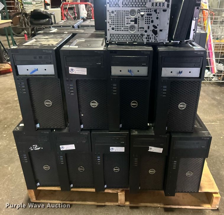 image for item EG0635 Approximately 27 Dell Precision Tower 3620 desktops
