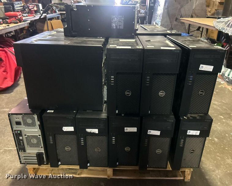 image for item EG0635 Approximately 27 Dell Precision Tower 3620 desktops