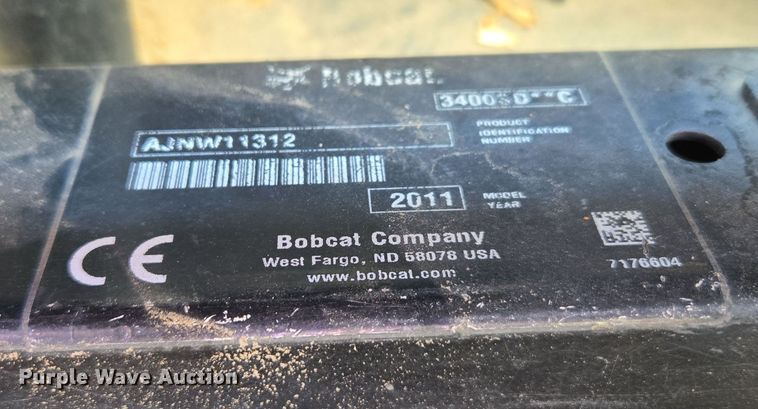 image for item EG9908 2011 Bobcat 3400XL utility vehicle