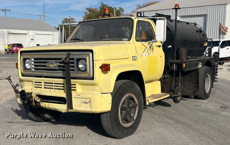 image for item EH2857 1985 Chevrolet 70 oil distributor truck