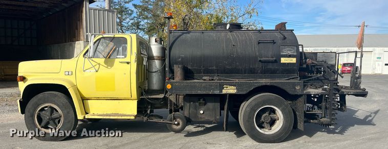 image for item EH2857 1985 Chevrolet 70 oil distributor truck