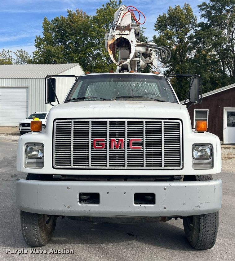 image for item EH2859 1991 GMC Topkick digger derrick truck